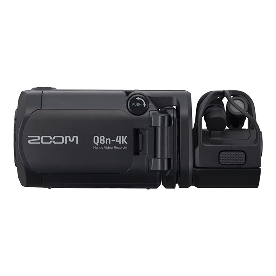 Zoom Q8n Handy 4K Video & 4-Track Audio Recorder (Black)