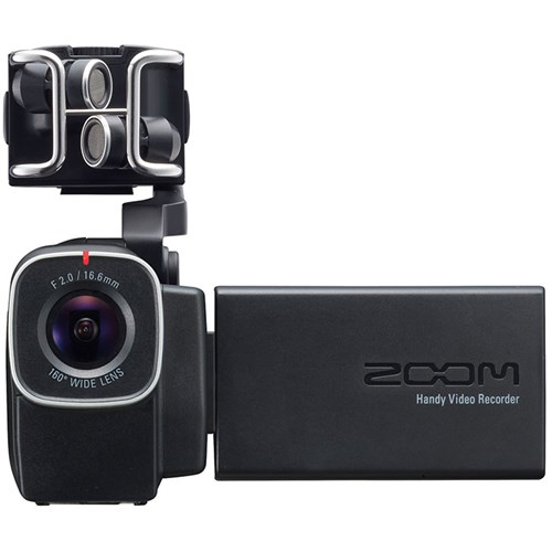 Zoom Q8 Handy HD Video & 4-Track Audio Recorder (Black)