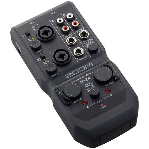 Zoom U 24 2-In/4-out Handy Audio Interface