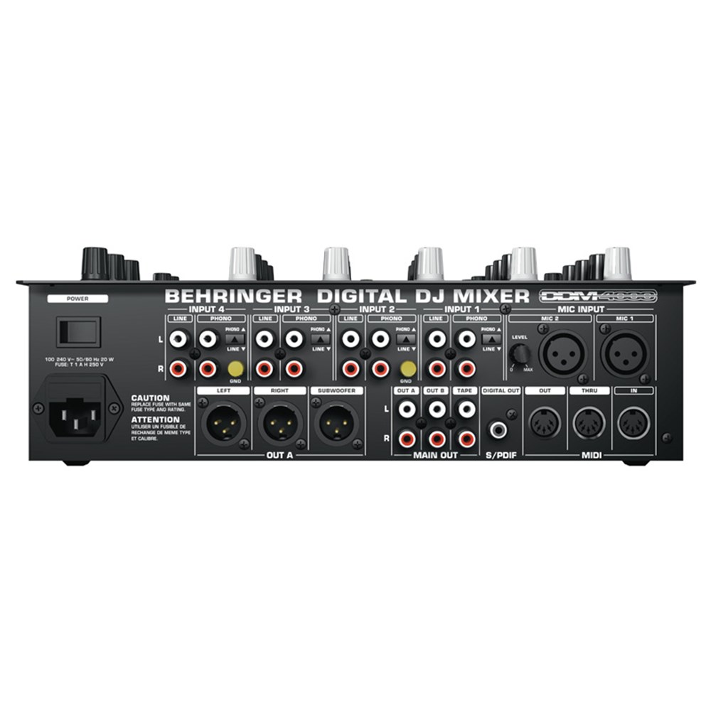 Behringer DDM4000 Digital DJ Mixer w/ FX & MIDI | DJ Mixers - Store DJ