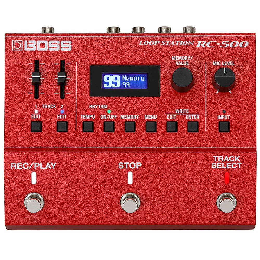 Boss RC-500 Loop Station Advanced 2-Track Looper Pedal | Guitar Pedals